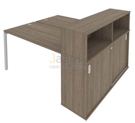 Мебель для персонала Рабочая станция с опорным шкафом-купе Б.РС-СШК-2.3