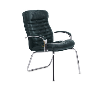 Офисный стул ORION CHROME D кожа+кож.зам.