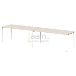 Мебель для персонала Линейный кластер на металлокаркасе S-513