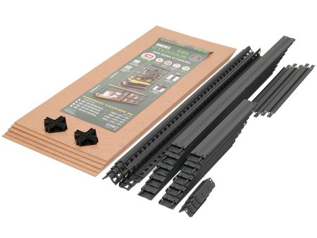Стеллаж SBL 180KD/120x40/5 (Черный)