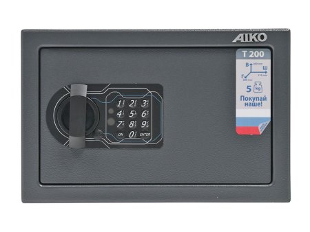 Мебельный сейф AIKO Т-200 EL (Графит)