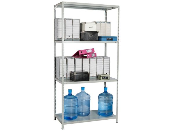 Стеллаж MS Standart 200KD/100x60/4 (Серый)