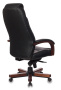 Кресло руководителя T-9923WALNUT черный кожа крестов. металл/дерево
