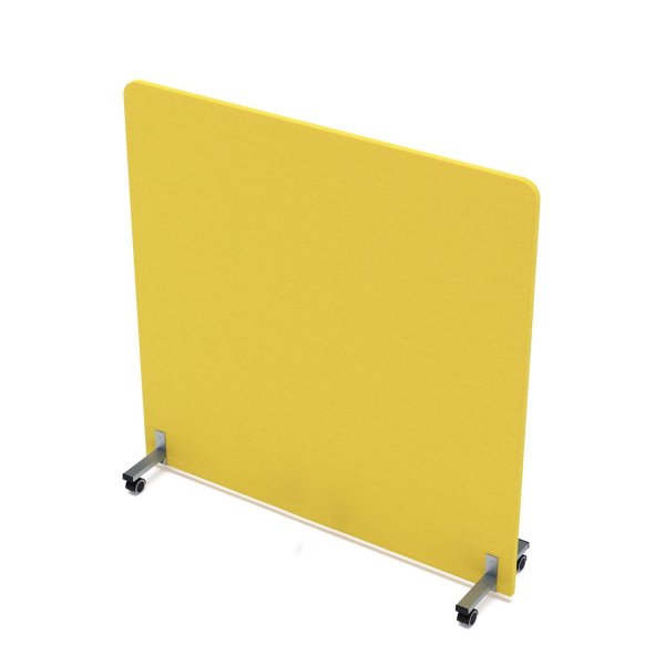 Акустическая мобильная перегородка SOFTOffice 011.МП.1414 1400x377x1400 (Lemon)
