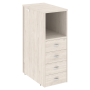 Тумба 4 ящика завершающая, правая Onix O.R-TV-4R 436x767x1185