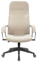 Кресло руководителя CH-608Fabric песочный Light-21 крестов. пластик