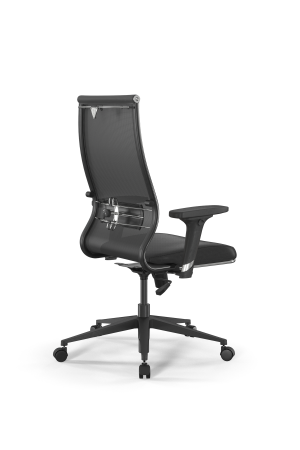Кресло для руководителя Метта Sit 10 B2-163D - T+Extra /Km00/Wm12/D02P(M09.B11.G19.W02) (Серый | Черный)