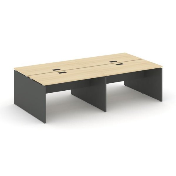 Рабочая станция 2-х сторонняя SN-D.DRS-033 (2760х1232х750) (Акация Лорка/Антрацит)