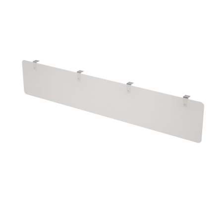 Экран подстольный оргстекло Gloss 9НЭК.030.1 Молочный 1600x4x300 (Белый премиум)