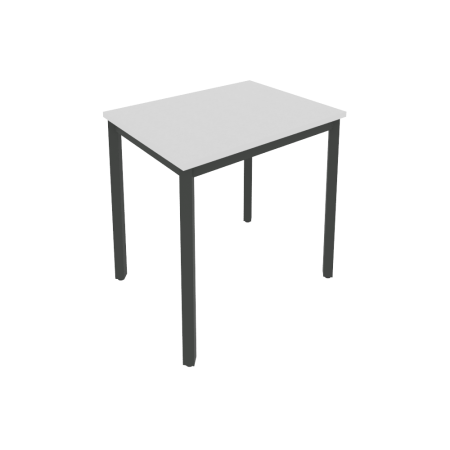 Стол письменный на металлокаркасе Slim С.СП-2.1 780x600x750 (Серый/Антрацит металл)