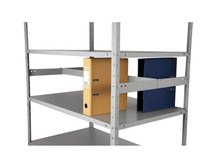Стеллаж MS Standart 185KD/70x30/4 (Серый)