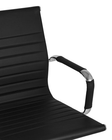 Кресло офисное TopChairs City S черное (Компьютерное кресло City черный)