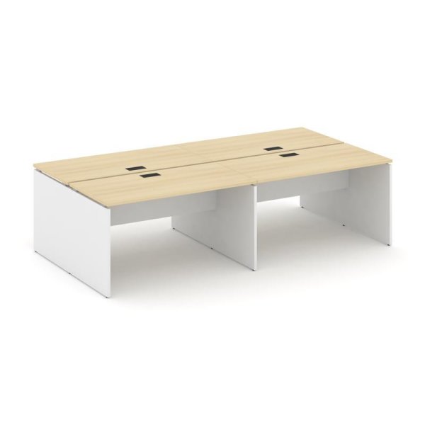 Рабочая станция 2-х сторонняя SN-D.DRS-033 (2760х1232х750) (Акация Лорка/Белый)