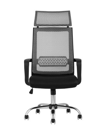 Кресло офисное TopChairs Style серое (Компьютерное кресло Style серый)