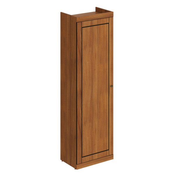 Шкаф для одежды Larex LCW 60.1 600x400x2010 (Орех Тироли)