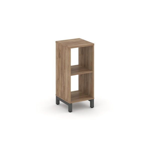 Каркас стеллажа 2 яруса SN.KS-210 (387х400х881) (Дуб Табак/Металл Антрацит)