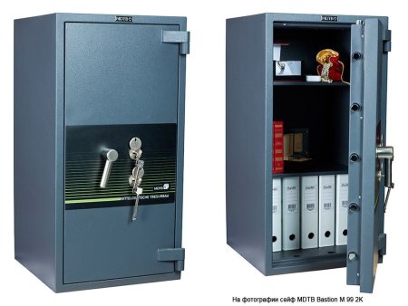 Взломостойкий сейф MDTB Bastion-M 1368 2K (Графит)