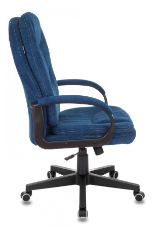 Кресло руководителя CH-868N Fabric темно-синий Velvet 29 крестов. пластик (Синий)